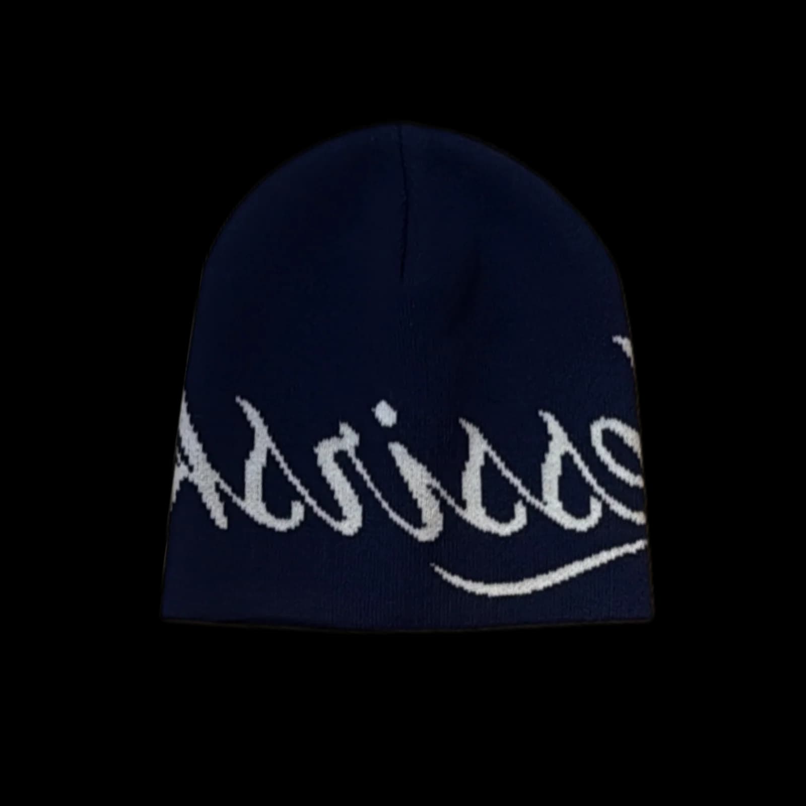ШАПКА "Yessirskiii"Navy BLUE BEANIE (Шапка темно-синя )