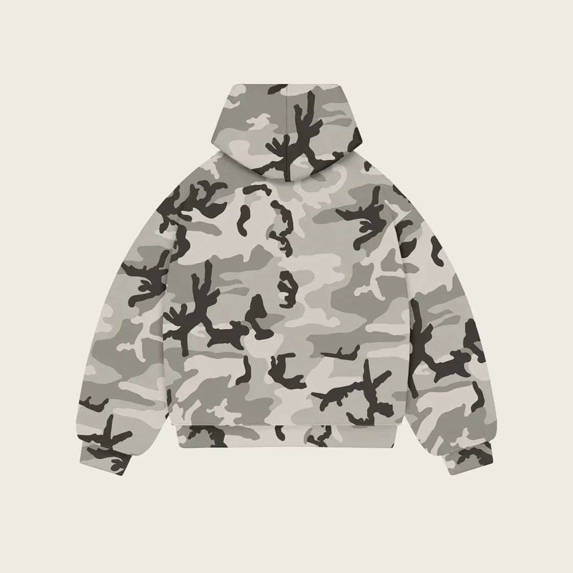 Худі CAMO HOODIE SNOW CAMO