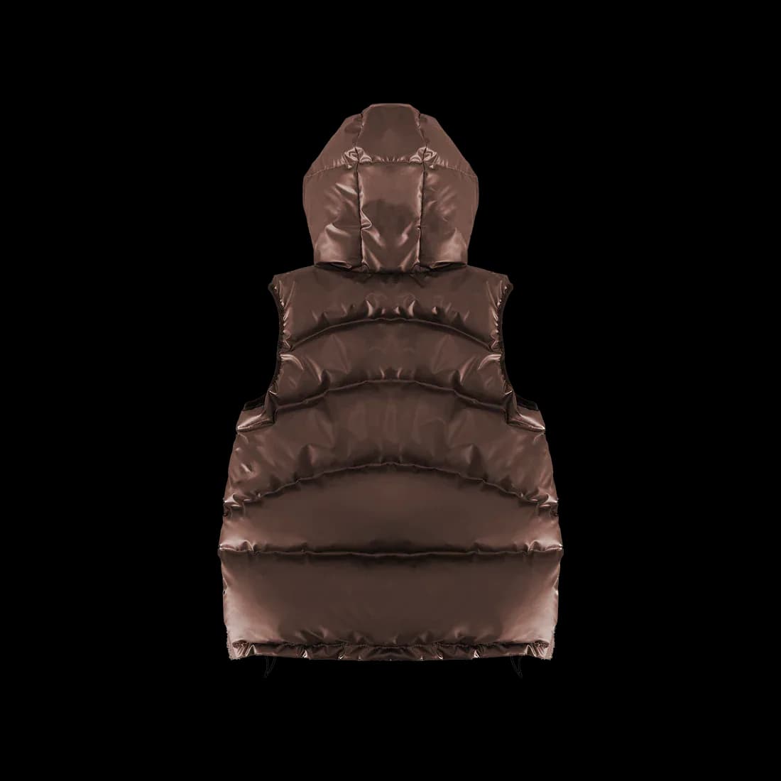 Rummy? Puffer Vest - Brown