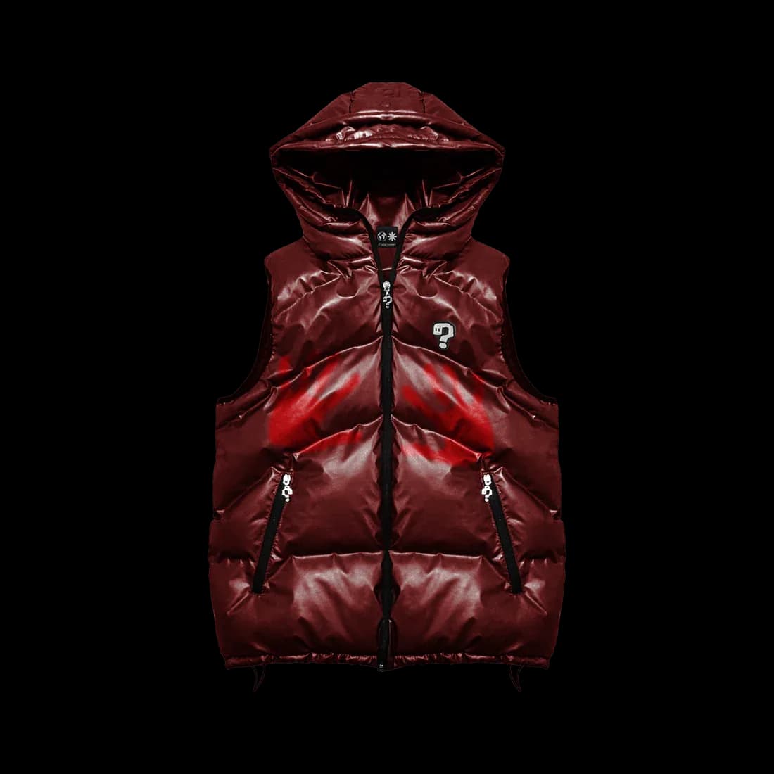 Rummy? Rummy? Puffer Vest - Red