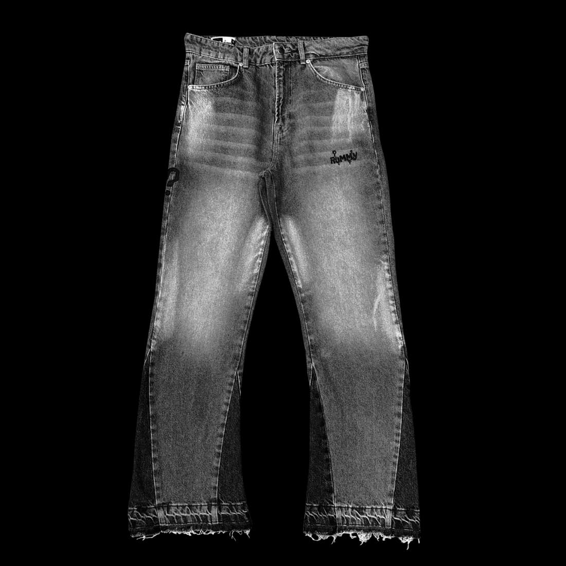 Rummy? Rummy? Flared Jeans - Black