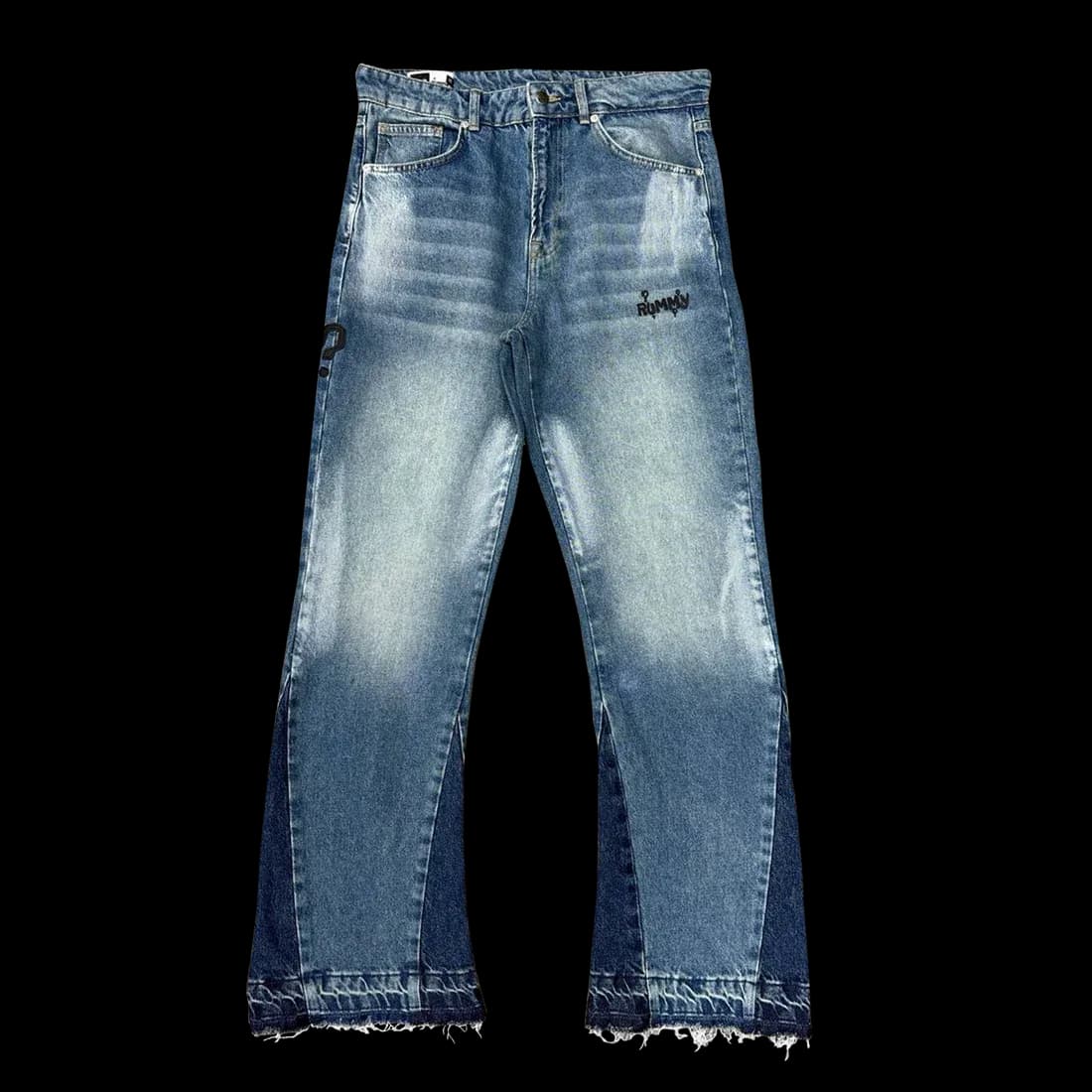 Rummy? Rummy? Flared Jeans - Blue