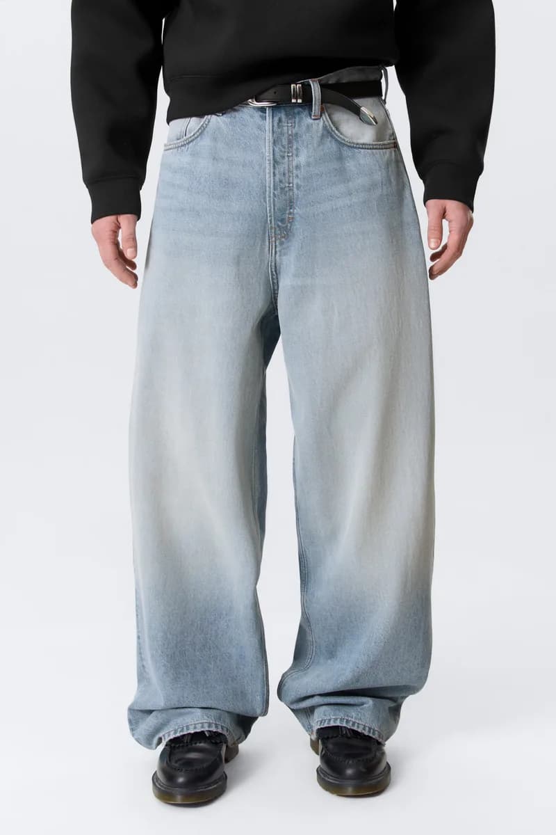 Astro Mid Rise Loose Baggy Leg Unisex Jeans