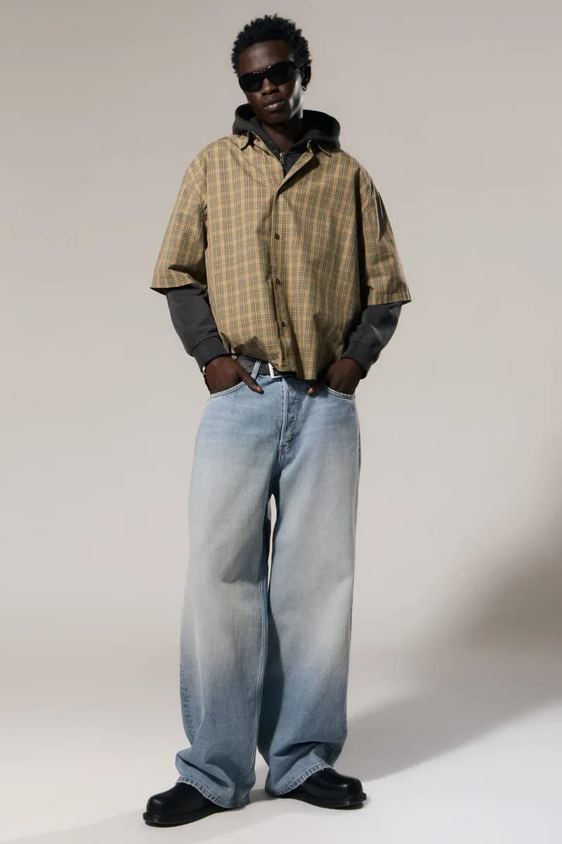 Astro Mid Rise Loose Baggy Leg Unisex Jeans