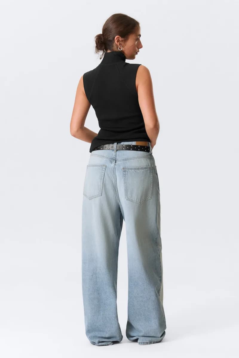 Astro Mid Rise Loose Baggy Leg Unisex Jeans