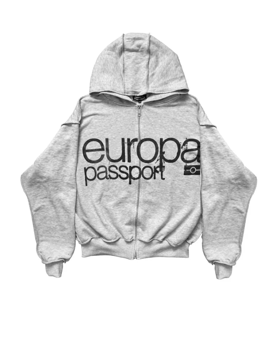 Passportukraina EUROPA ZIP GREY