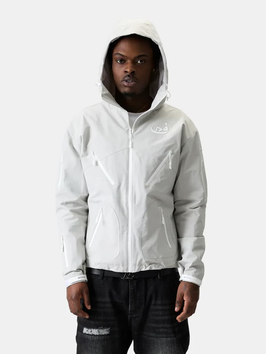 Jacket Rain Monogram - Gray