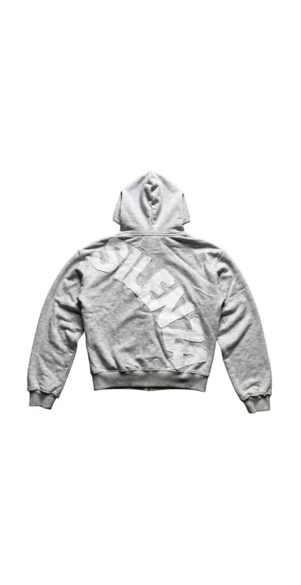 Silenza™ Evolve Grey Zip-hoodie