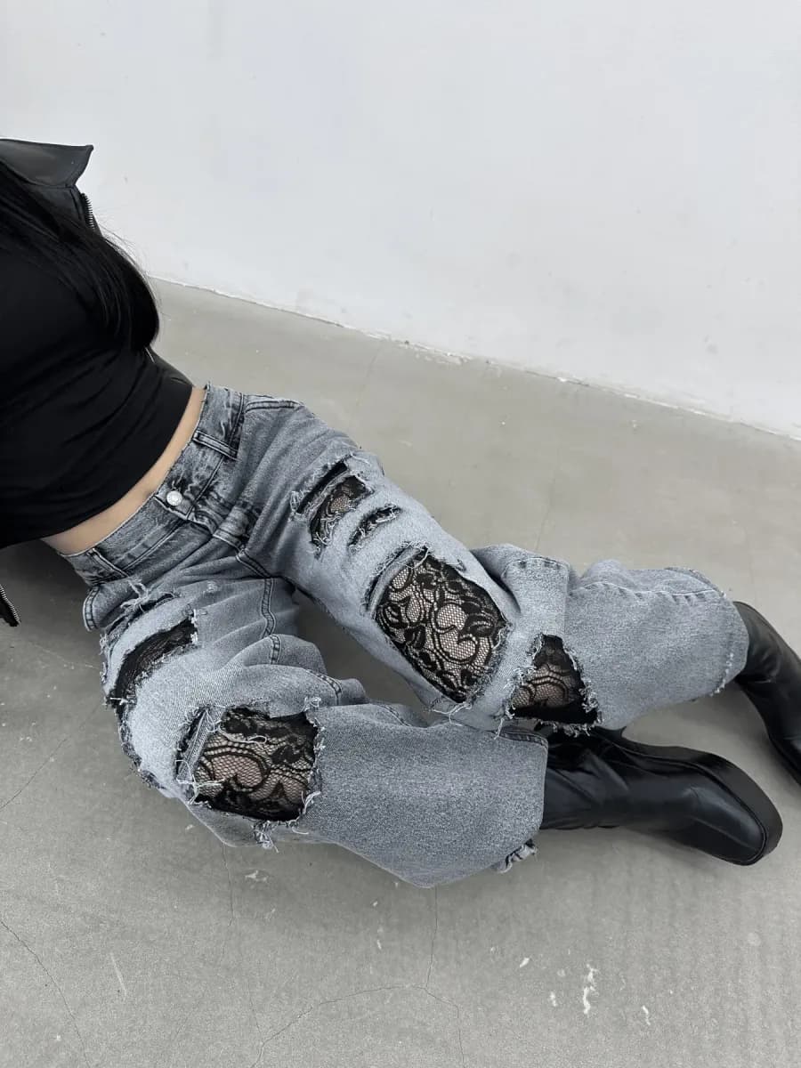 Jeans “lace”