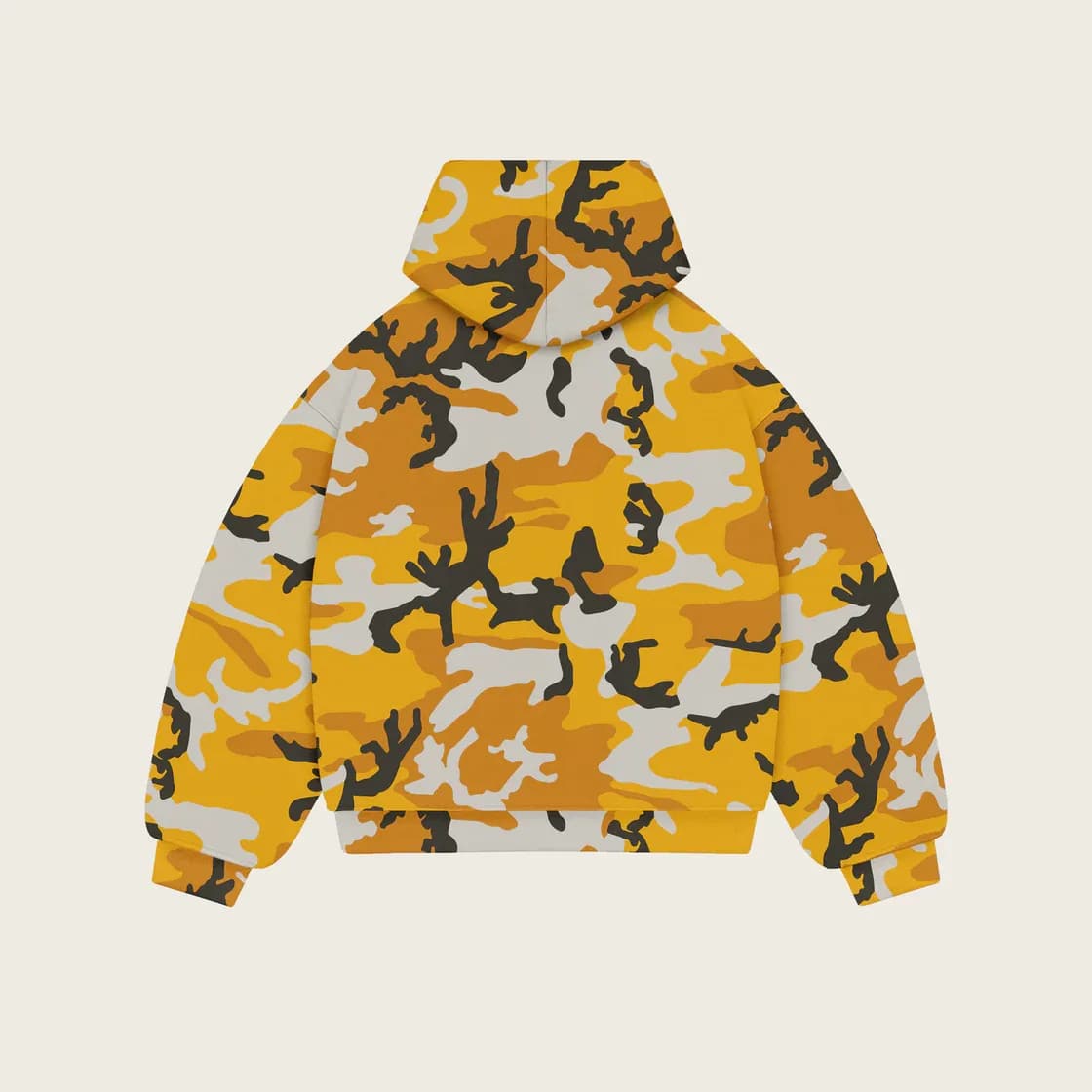 PRIVATE Худі CAMO HOODIE CAMO HOODIE YELLOW CAMO